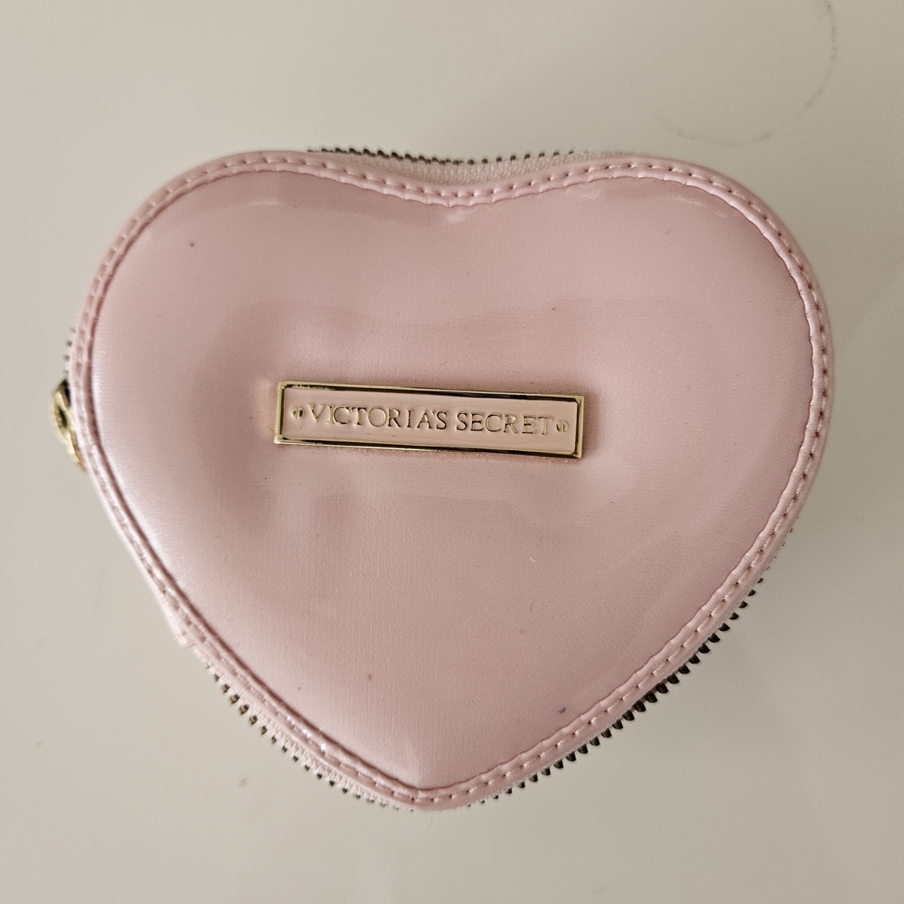 💕heart pink jewelry case  victoria'secret 💕